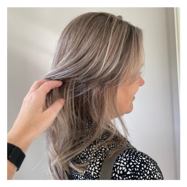 haar grijs verven kapper