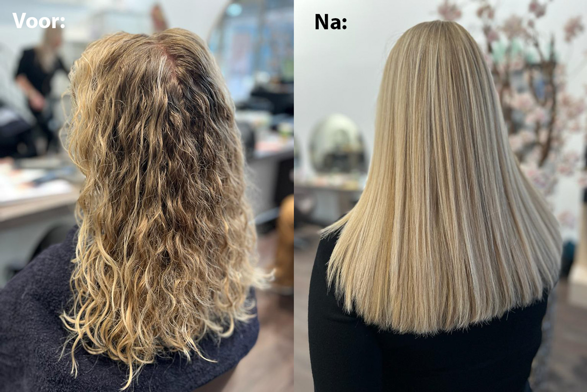 van stijl haar naar krullen