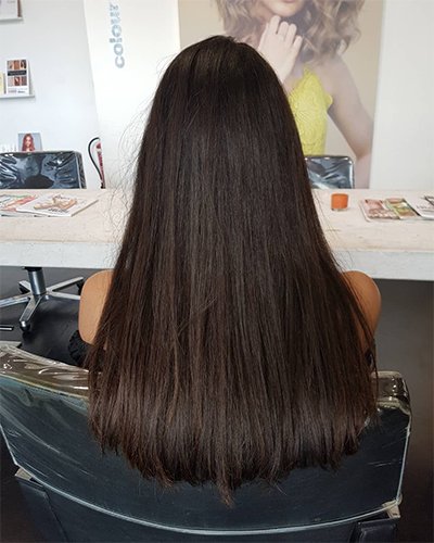 haar zwart verven