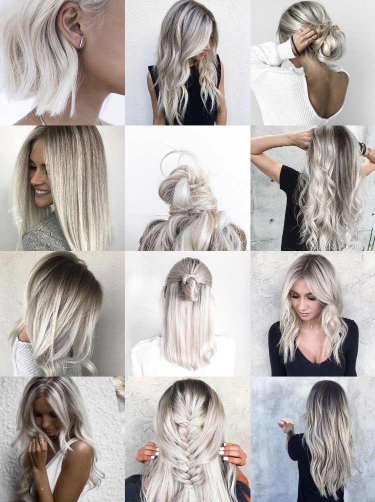 asblond haar verven