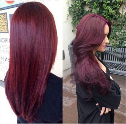haar verven rood